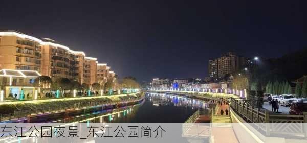 东江公园夜景_东江公园简介