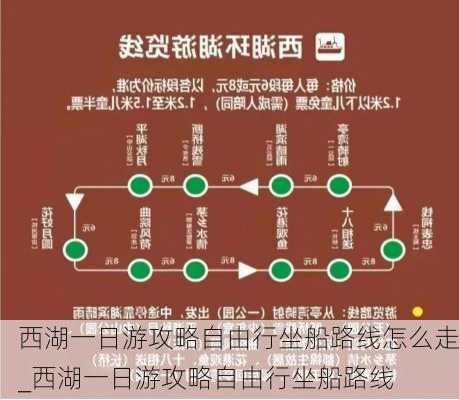 西湖一日游攻略自由行坐船路线怎么走_西湖一日游攻略自由行坐船路线