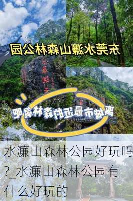 水濂山森林公园好玩吗?_水濂山森林公园有什么好玩的