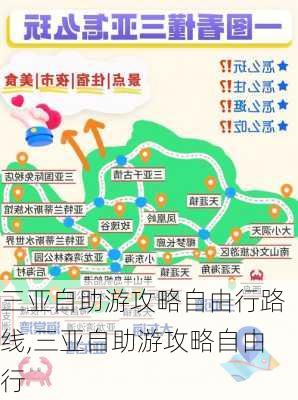 三亚自助游攻略自由行路线,三亚自助游攻略自由行