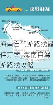 海南自驾游路线最佳方案_海南自驾游路线攻略