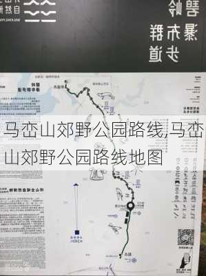 马峦山郊野公园路线,马峦山郊野公园路线地图