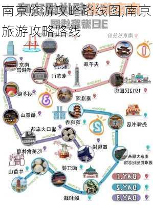 南京旅游攻略路线图,南京旅游攻略路线