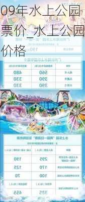 09年水上公园票价_水上公园价格