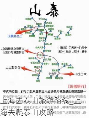 上海去泰山旅游路线_上海去爬泰山攻略