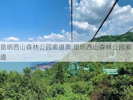 昆明西山森林公园索道票,昆明西山森林公园索道