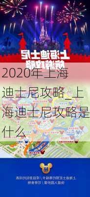 2020年上海迪士尼攻略_上海迪士尼攻略是什么