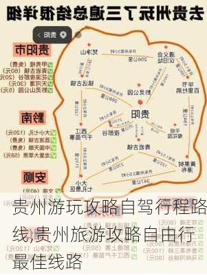 贵州游玩攻略自驾行程路线,贵州旅游攻略自由行最佳线路