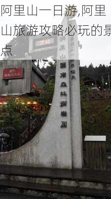 阿里山一日游,阿里山旅游攻略必玩的景点