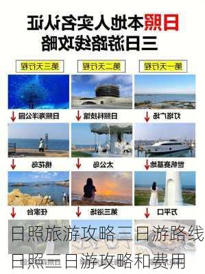 日照旅游攻略三日游路线,日照三日游攻略和费用