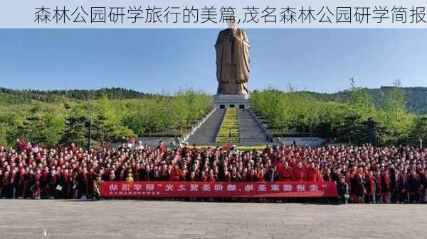 森林公园研学旅行的美篇,茂名森林公园研学简报