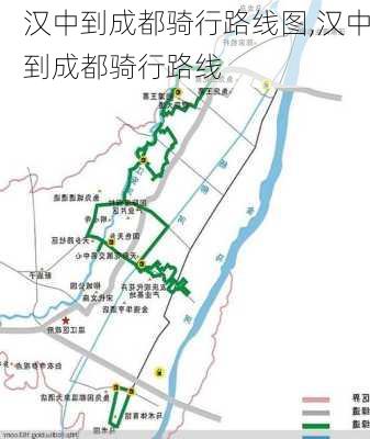 汉中到成都骑行路线图,汉中到成都骑行路线