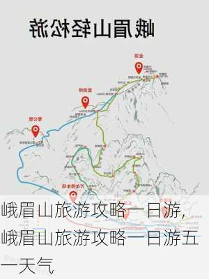 峨眉山旅游攻略一日游,峨眉山旅游攻略一日游五一天气