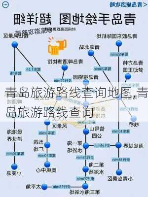 青岛旅游路线查询地图,青岛旅游路线查询