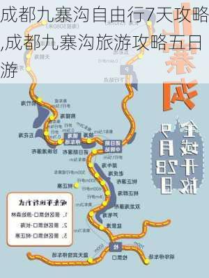 成都九寨沟自由行7天攻略,成都九寨沟旅游攻略五日游