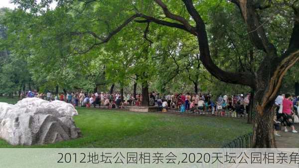 2012地坛公园相亲会,2020天坛公园相亲角