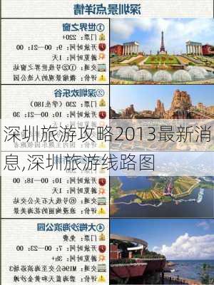 深圳旅游攻略2013最新消息,深圳旅游线路图