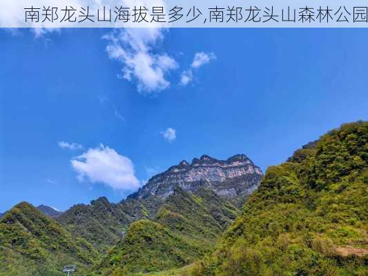 南郑龙头山海拔是多少,南郑龙头山森林公园