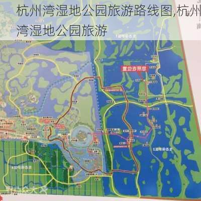 杭州湾湿地公园旅游路线图,杭州湾湿地公园旅游