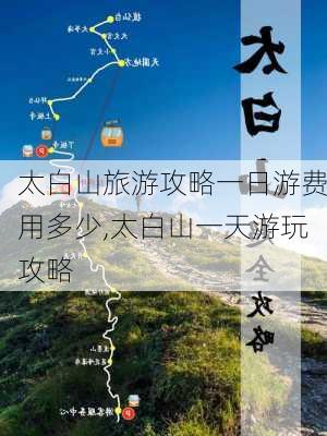 太白山旅游攻略一日游费用多少,太白山一天游玩攻略