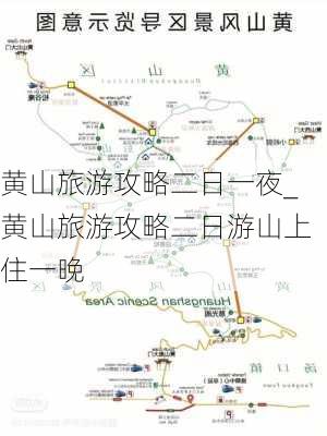 黄山旅游攻略二日一夜_黄山旅游攻略二日游山上住一晚