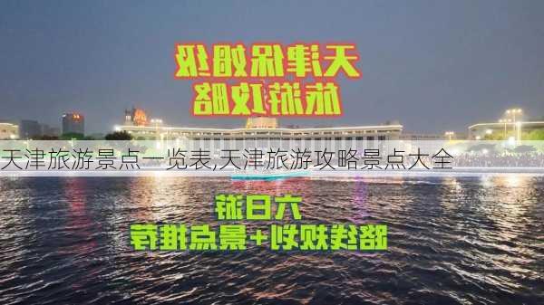 天津旅游景点一览表,天津旅游攻略景点大全