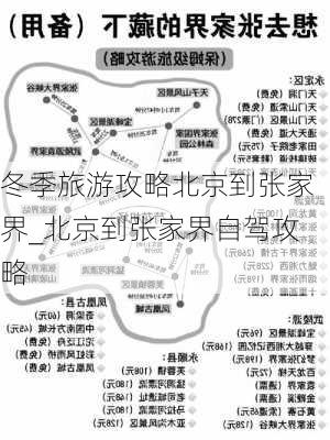 冬季旅游攻略北京到张家界_北京到张家界自驾攻略