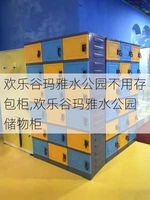 欢乐谷玛雅水公园不用存包柜,欢乐谷玛雅水公园储物柜