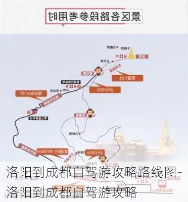 洛阳到成都自驾游攻略路线图-洛阳到成都自驾游攻略