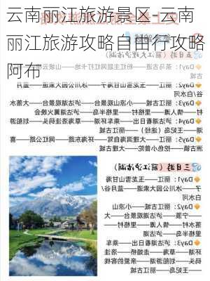 云南丽江旅游景区-云南丽江旅游攻略自由行攻略阿布