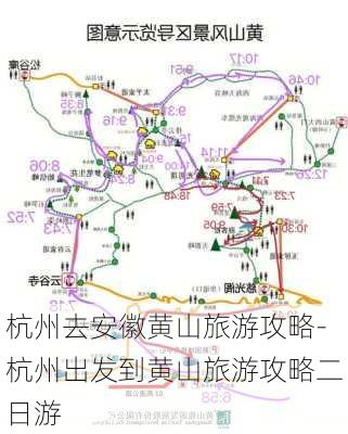 杭州去安徽黄山旅游攻略-杭州出发到黄山旅游攻略二日游