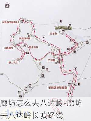 廊坊怎么去八达岭-廊坊去八达岭长城路线