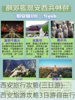 西安旅行攻略(三日游)-西安旅游攻略3日游自由行