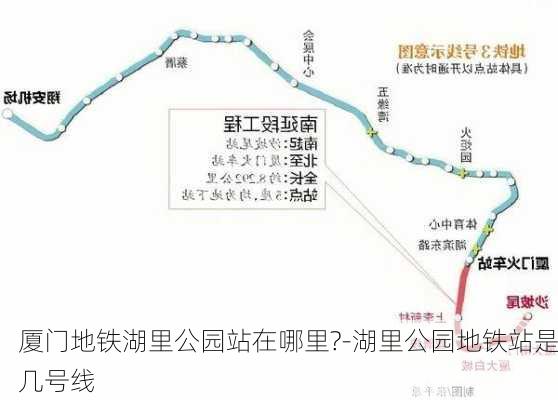 厦门地铁湖里公园站在哪里?-湖里公园地铁站是几号线