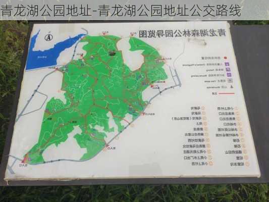 青龙湖公园地址-青龙湖公园地址公交路线