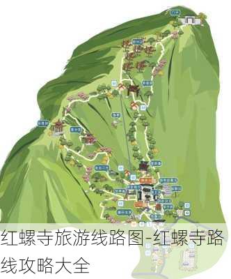 红螺寺旅游线路图-红螺寺路线攻略大全