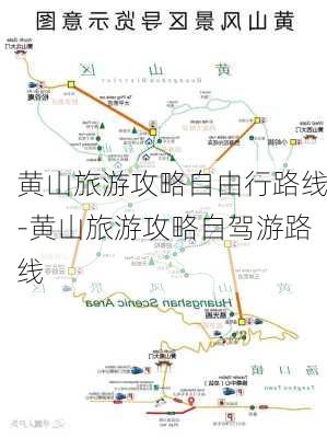 黄山旅游攻略自由行路线-黄山旅游攻略自驾游路线