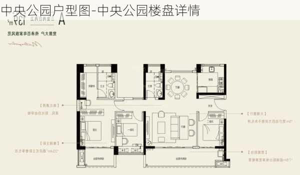 中央公园户型图-中央公园楼盘详情