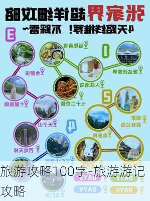 旅游攻略100字-旅游游记攻略