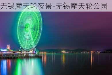 无锡摩天轮夜景-无锡摩天轮公园