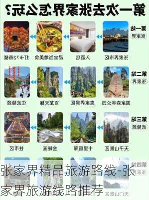 张家界精品旅游路线-张家界旅游线路推荐