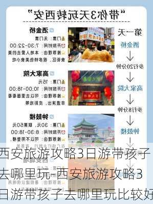 西安旅游攻略3日游带孩子去哪里玩-西安旅游攻略3日游带孩子去哪里玩比较好