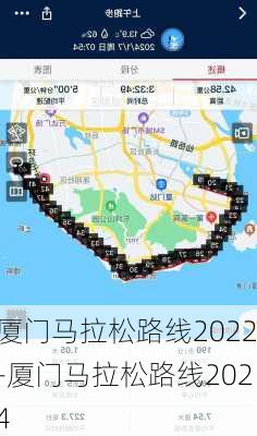 厦门马拉松路线2022-厦门马拉松路线2024