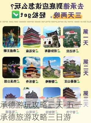 承德游玩攻略三天-五一承德旅游攻略三日游